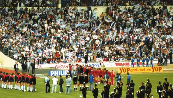Röbi Büsser im Wembley.