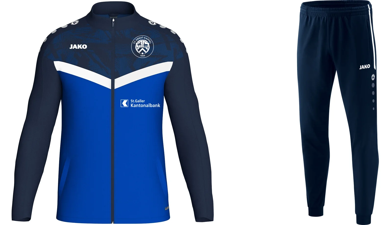 Vereinstrainer mit Team-Sponsor